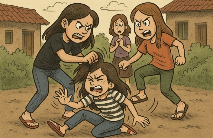 Remaja Putri Putus Sekolah Jadi Korban Bullying Brutal, Orang Tua Lapor ke Polda Sumsel