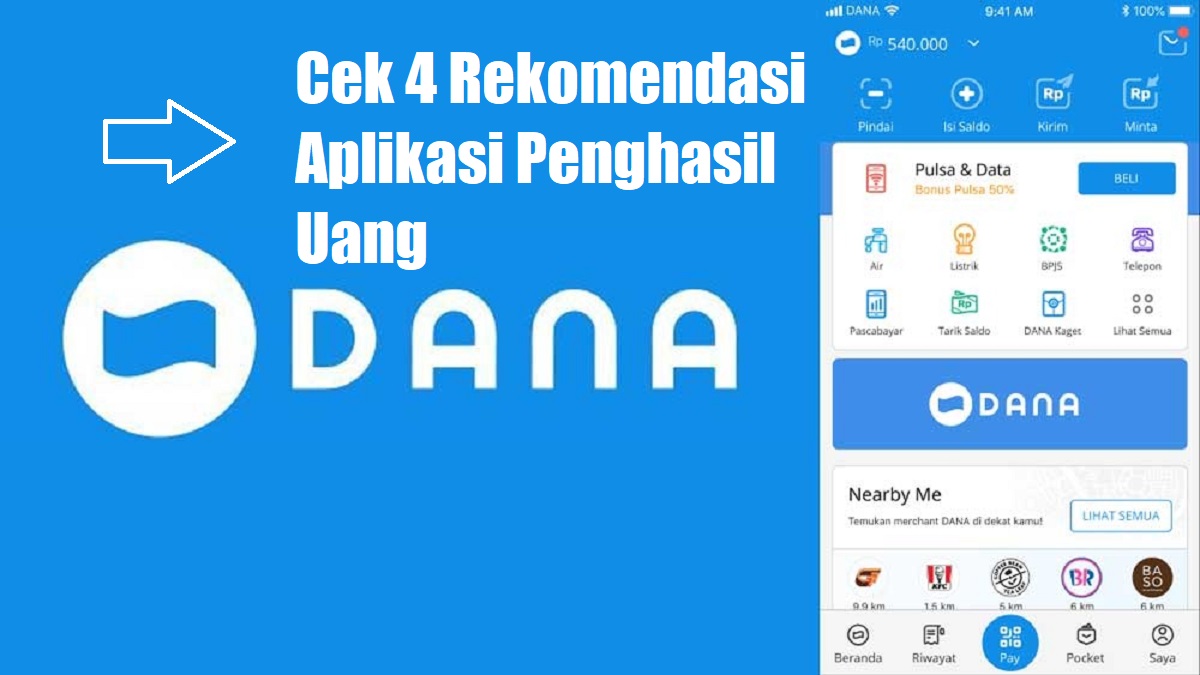  4 Rekomendasi Aplikasi Penghasil Uang Tambahan, Pencairan Cepat dan Mudah!