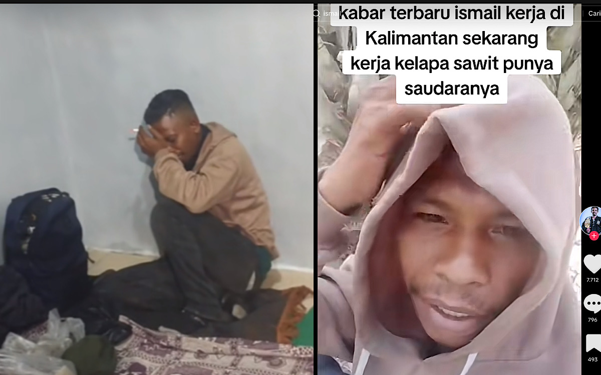 Ismail Pemuda NTT Yang Cintanya Ditolak Wanita Jember Sudah Kerja di Kebun Sawit di Kalimantan  