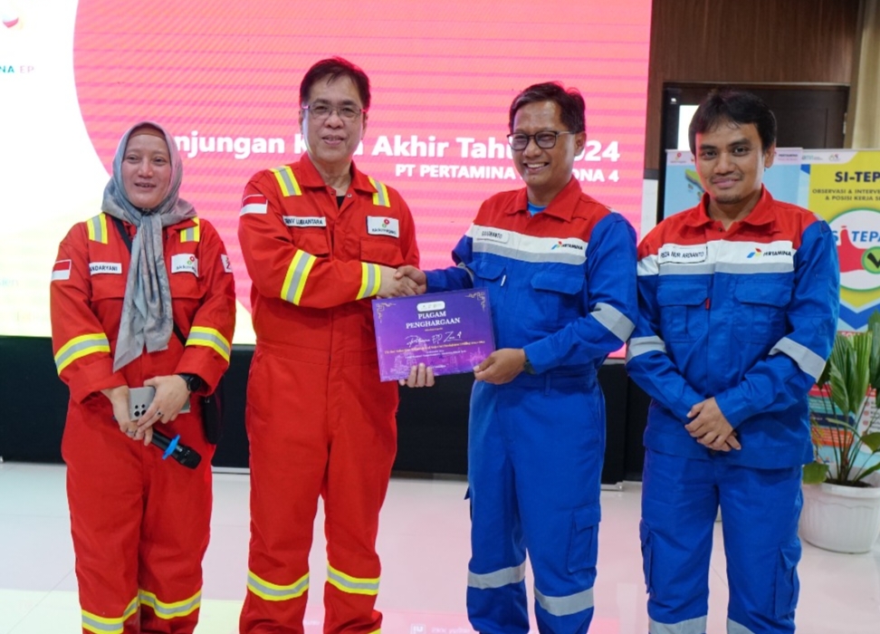 Torehkan Kinerja Terbaik di Bidang Subsurface & Drilling, Pertamina Hulu Rokan Zona 4 Raih Penghargaan