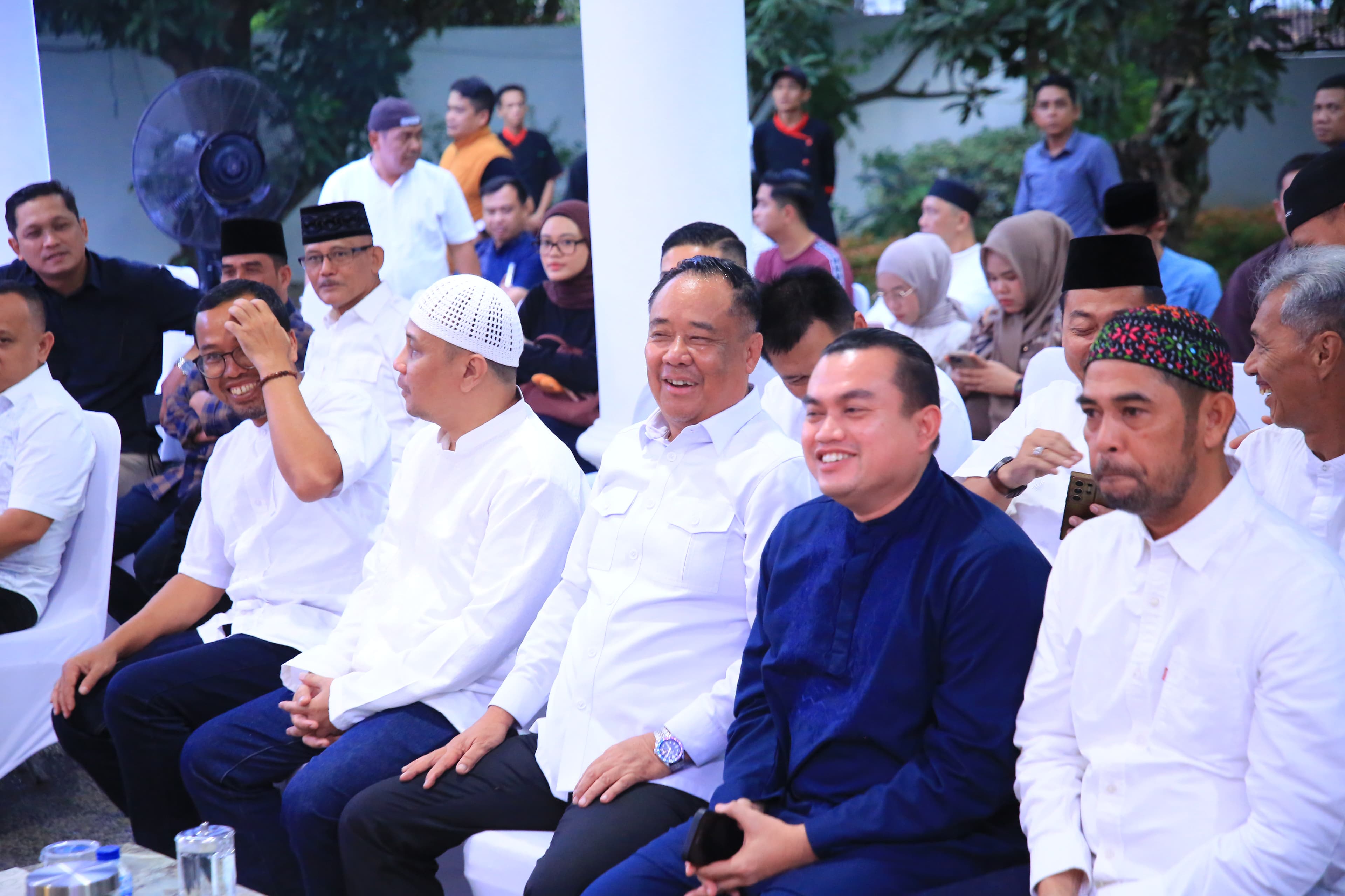 Menuju Liga 1, Presiden Sumsel United Cik Ujang Pererat Silaturahmi Lewat Bukber Tim