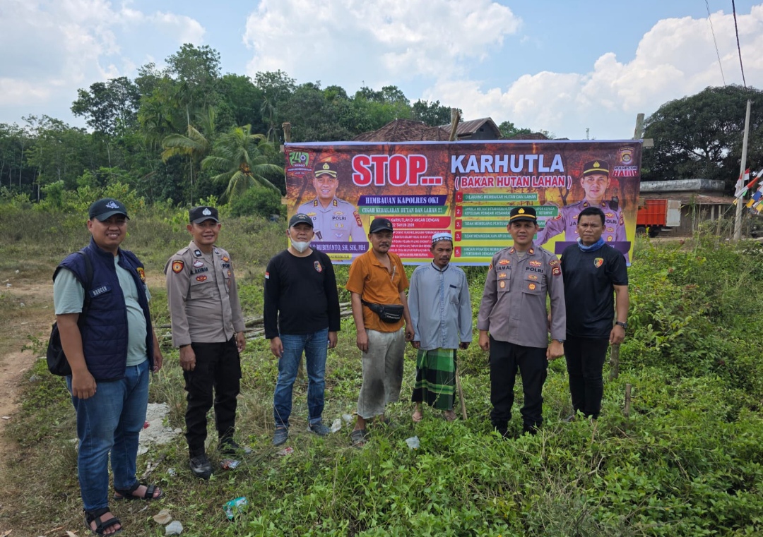 Karhutla Menguji OKI, Polres OKI Perkuat Patroli dan Respons Cepat di Wilayah Rawan