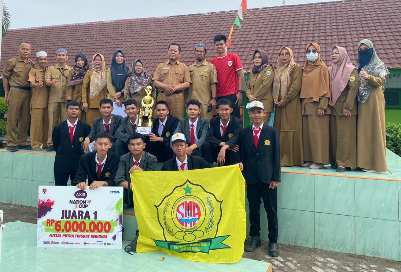 Juarai Axis Nation Cup 2024 Region Palembang, Tim Futsal SMAN 1 Tanjung Batu Ogan Ilir, Target Tembus Nasional