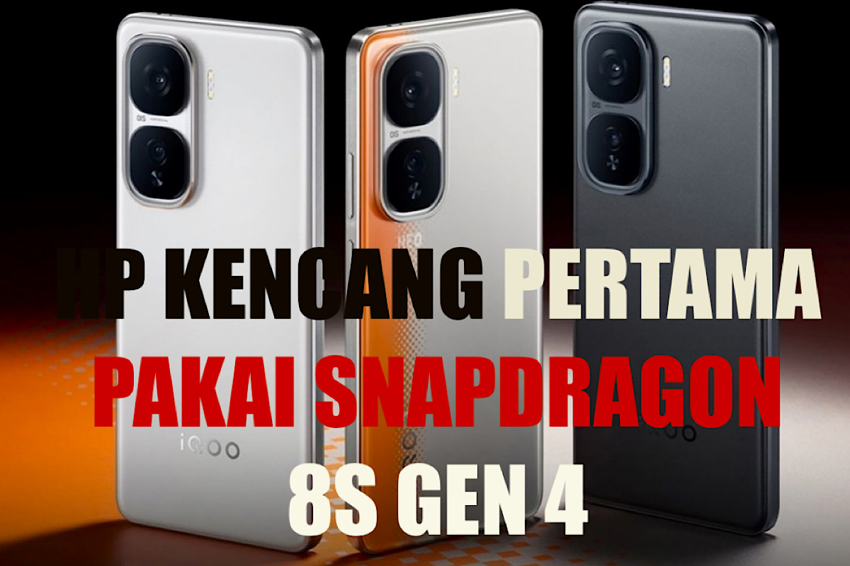 iQOO Neo 10 HP Kencang Pertama di Indonesia Pakai Snapdragon 8s Gen 4, Layar AMOLED 144 Hz 