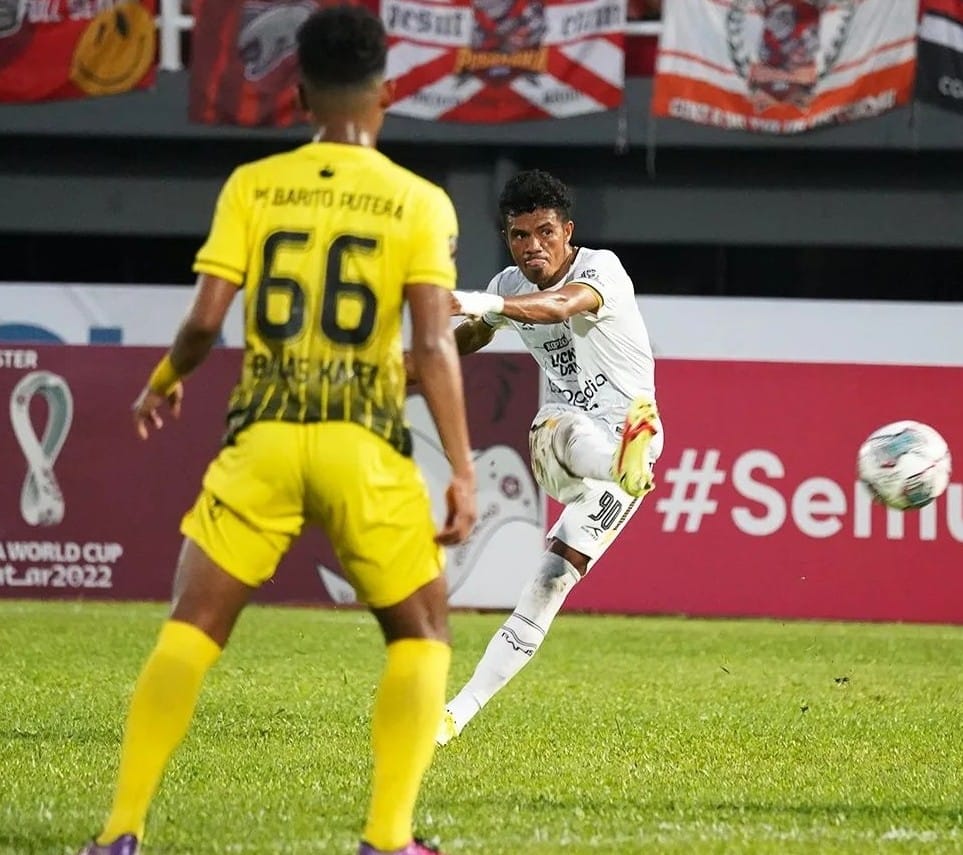 Imbang, Hasil Barito Putera 1 vs 1 Rans Nusantara FC