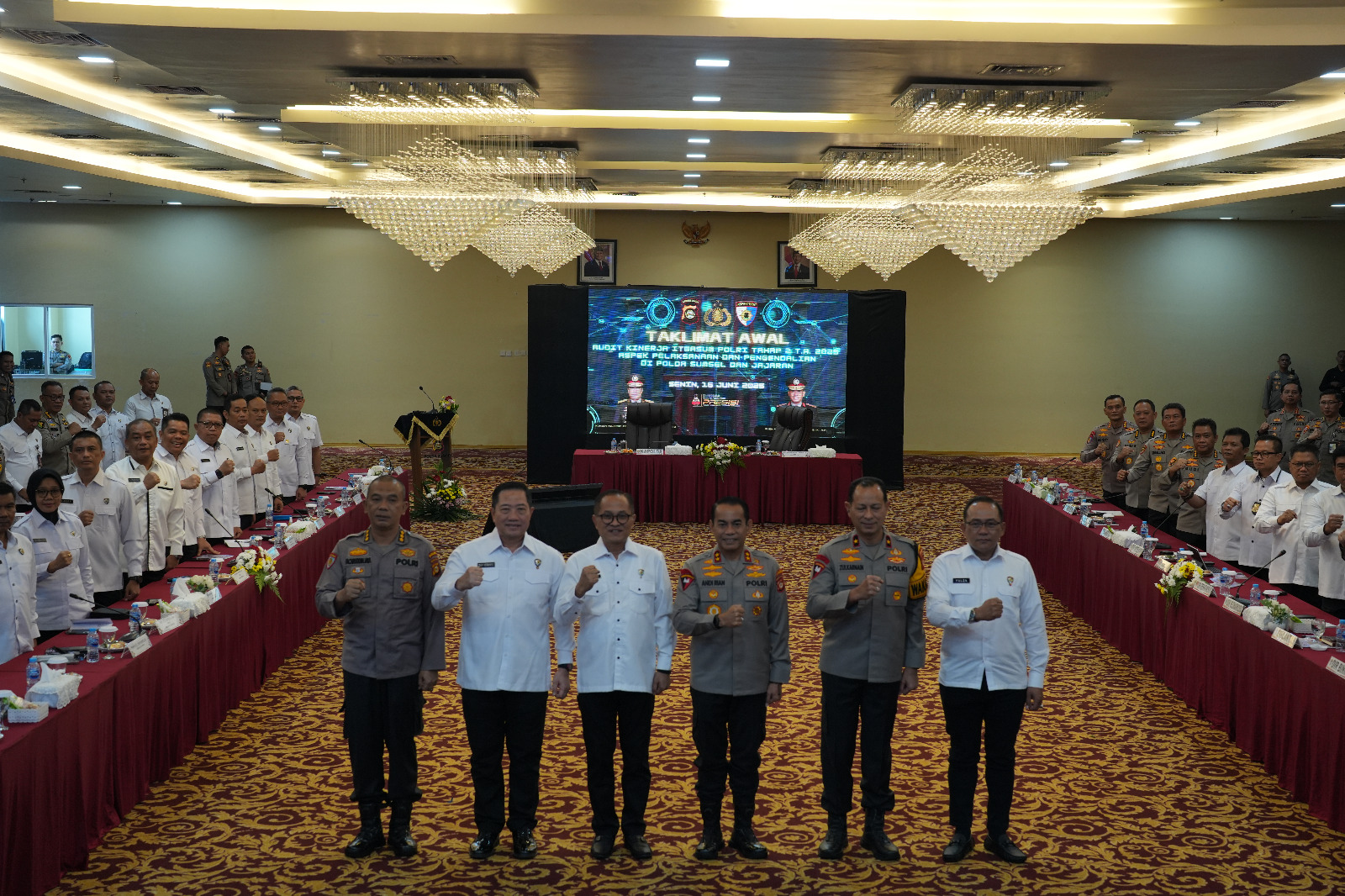 Kapolda Sumsel Buka Taklimat Awal Audit Kinerja Itwasum Polri, Begini Harapannya