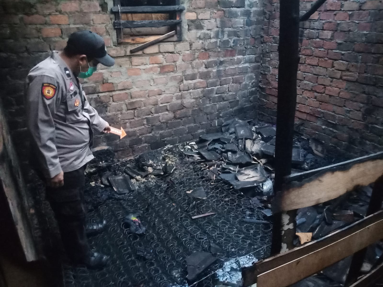 Rumah Terbakar, Bayi Empat Bulan Jadi Korban