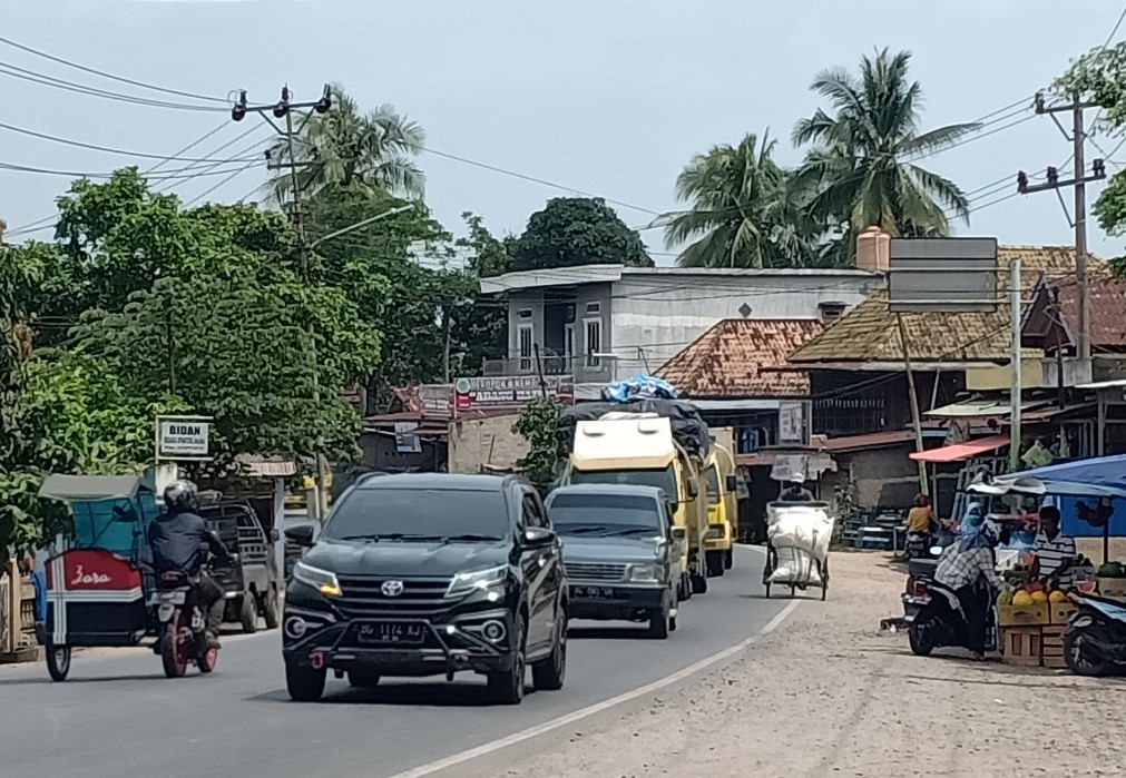 Jalan Simpang Tasik-Sakatiga Indralaya Dua Jalur