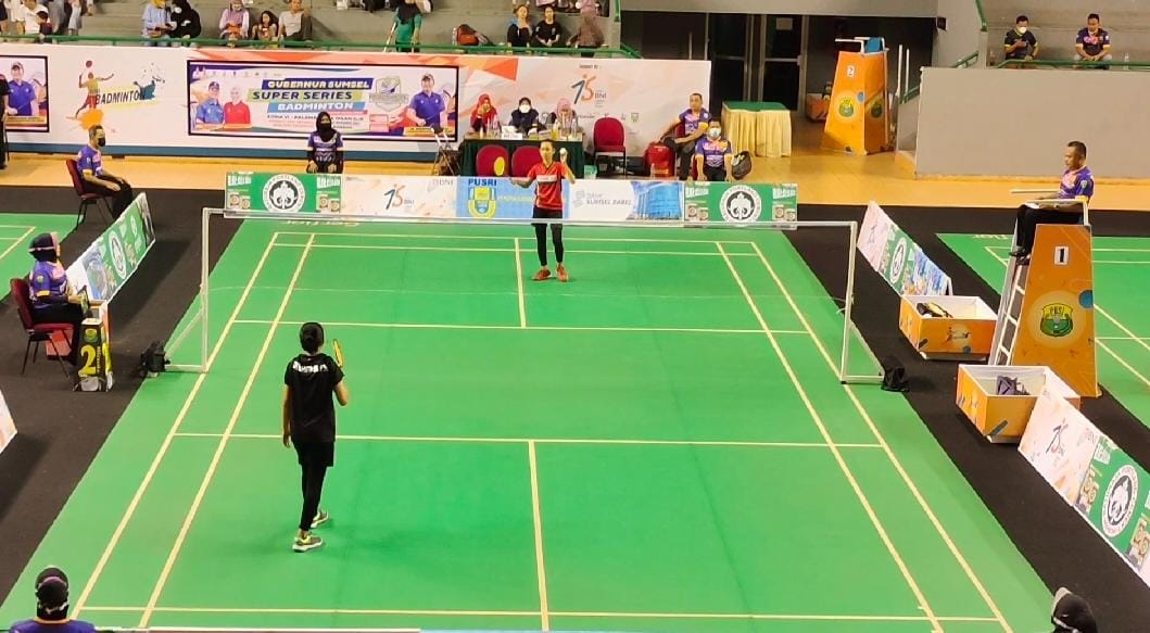 Seru, Partai Final Gubernur Sumsel Super Series Badminton 2020/2021