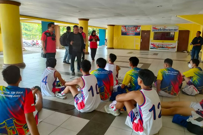 Lawan Tim Basket Muba, Ketua KONI Minta Doa