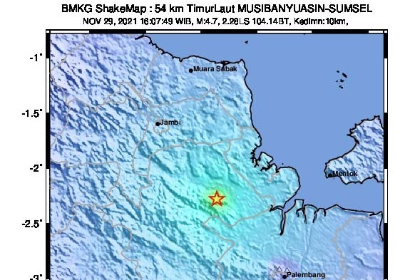 Muba Diguncang Gempa Tektonik, Beni Langsung Cek Wilayah Kecamatan