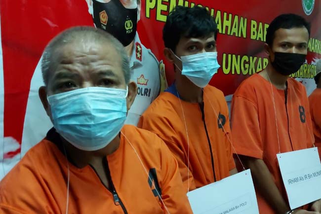 Bawa Sabu dari Medan, Pria Bercucu 16 Asal Lampung Ditangkap di Palembang