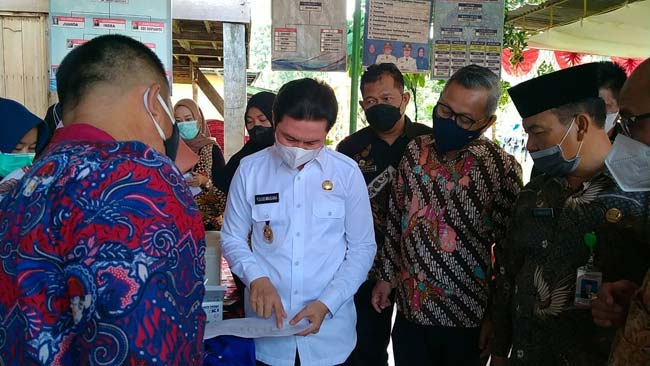 Kecamatan Saling Empat Lawang Terendah Capaian Vaksinasi