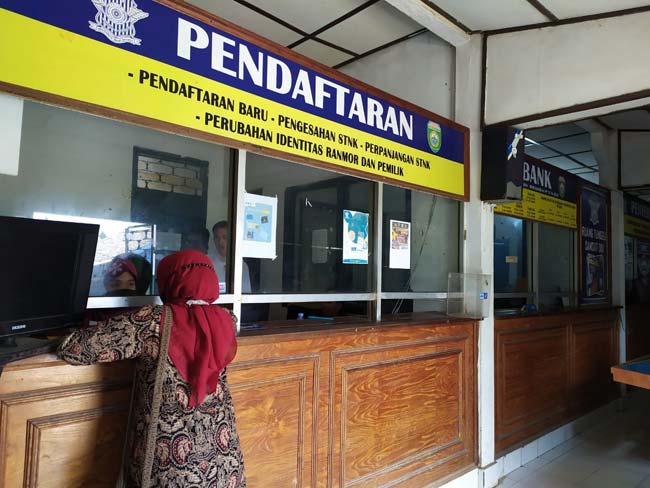 Selama Pemutihan Pajak, Sehari Capai 150 Kendaraan