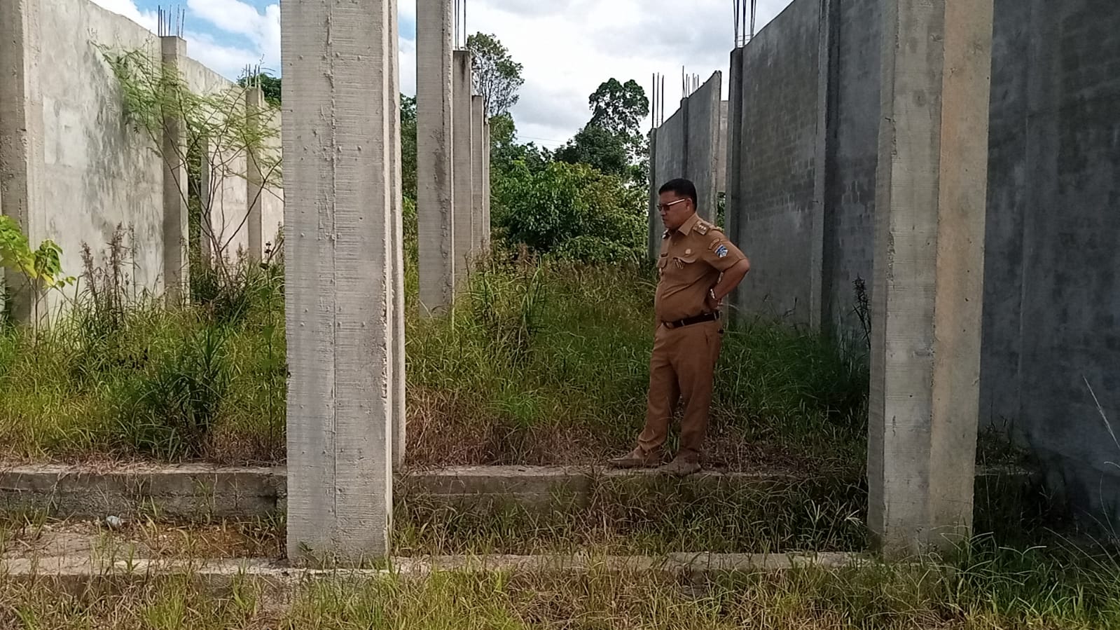 Pembangunan Gedung BNN Muratara Mangkrak