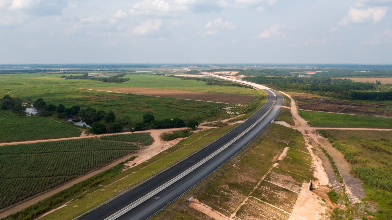 Masih Terkendala Pembebasan Lahan, Progres Konstruksi Tol Simpang Indralaya-Prabumulih 65,66 Persen