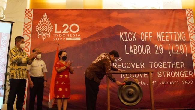 Labour20 Prioritas Bahas Penuntasan Kemiskinan, Kelompok Rentan dan Pengangguran