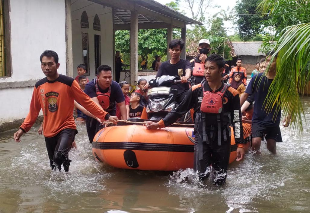 Ini 23 Titik Banjir di PALI, Sekarang Mulai Surut