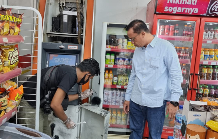 Pencuri Incar ATM BRI di Alfamart, Namun Gagal