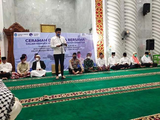 Gelar Doa Bersama, Bupati Panca Ajak Masyarakat Bangun Ogan Ilir