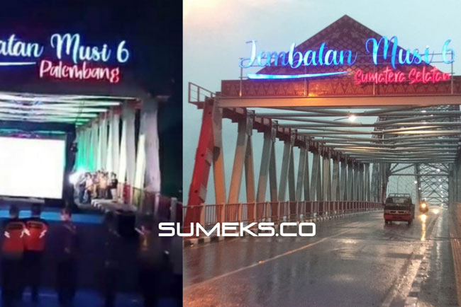 Ini Alasan Nama Jembatan Musi VI Diubah