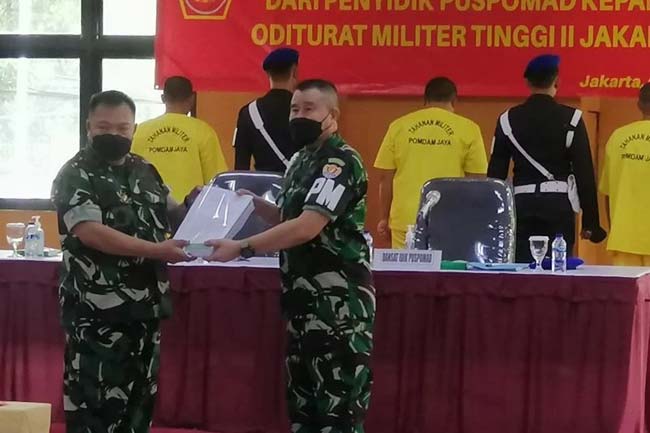 Berkas Perkara Prajurit TNI Penabrak Sejoli di Nagreg Diserahkan ke Oditur Militer Tinggi