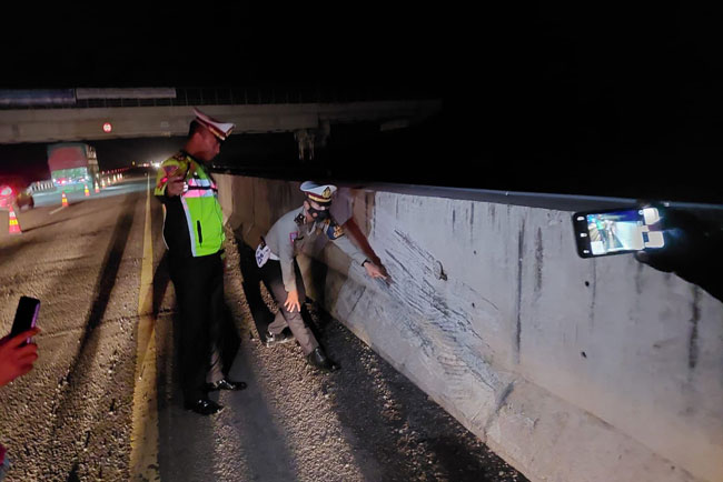 Ini Kondisi Jalan Tol Lokasi Febi Mengalami Kecelakaan