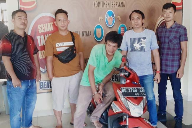 Demi Lunasi SPP Anak, Roy Nekat Curi Motor tapi Kepergok Massa