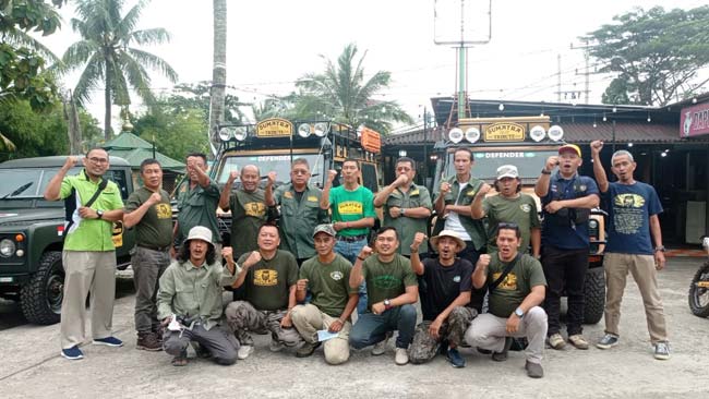 Kenang Camel Trophy, Bedulur Land Rover Sumsel Ikut Napak Tilas