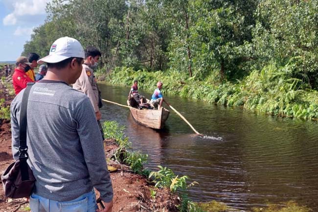 Buruh di Air Sugihan Tewas Diterkam Buaya