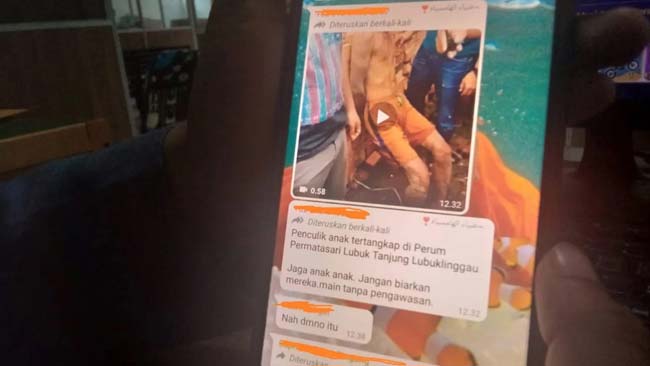 Video Aksi Pelaku Penculikan di Lubuklinggau Dipastikan Hoax