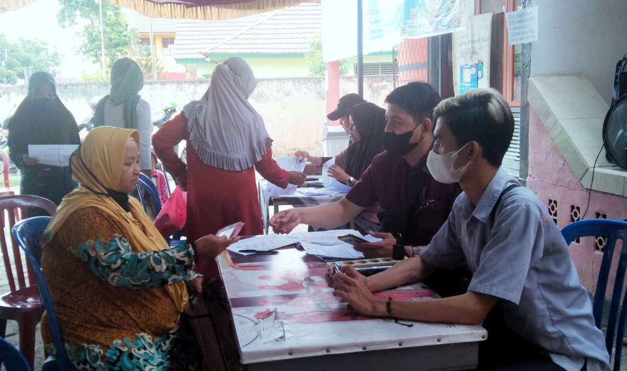 BPNT Dibagikan Dalam Bentuk Uang Tunai, Warga Sumringah