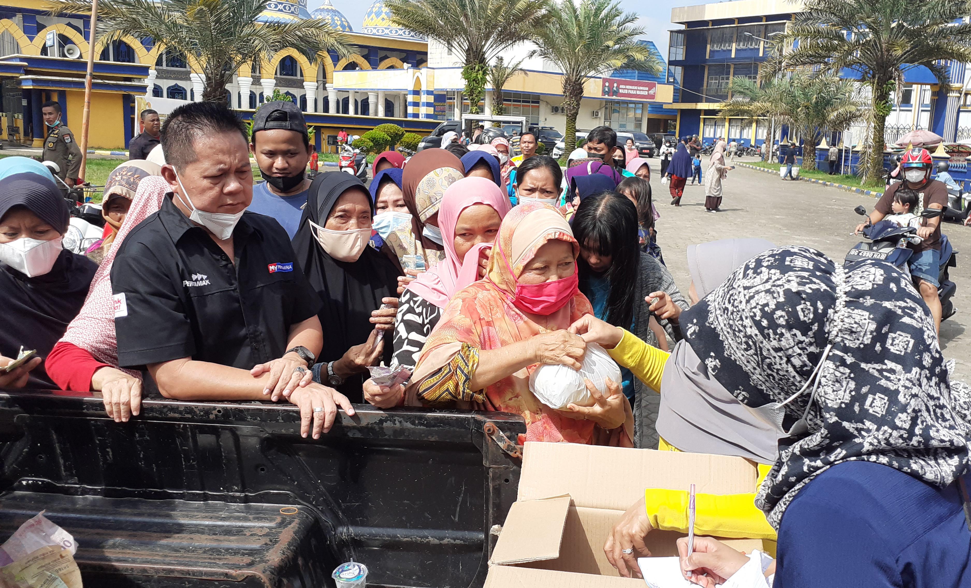 Diperindagkop Lubuklinggau Operasi Pasar, Atasi Kelangkaan Migor