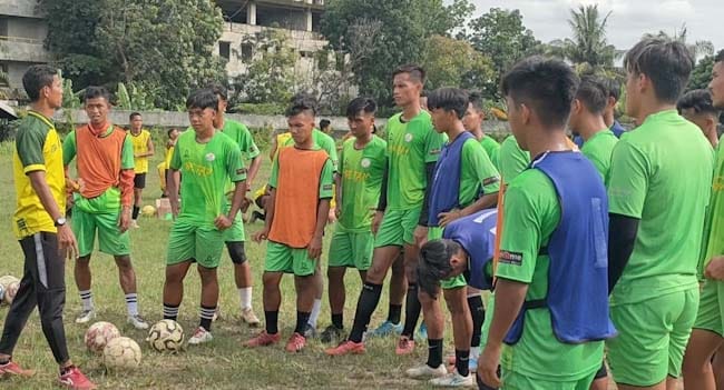 Jelang Bertolak ke Kendal, Skuad PS Palembang Mantapkan Taktik