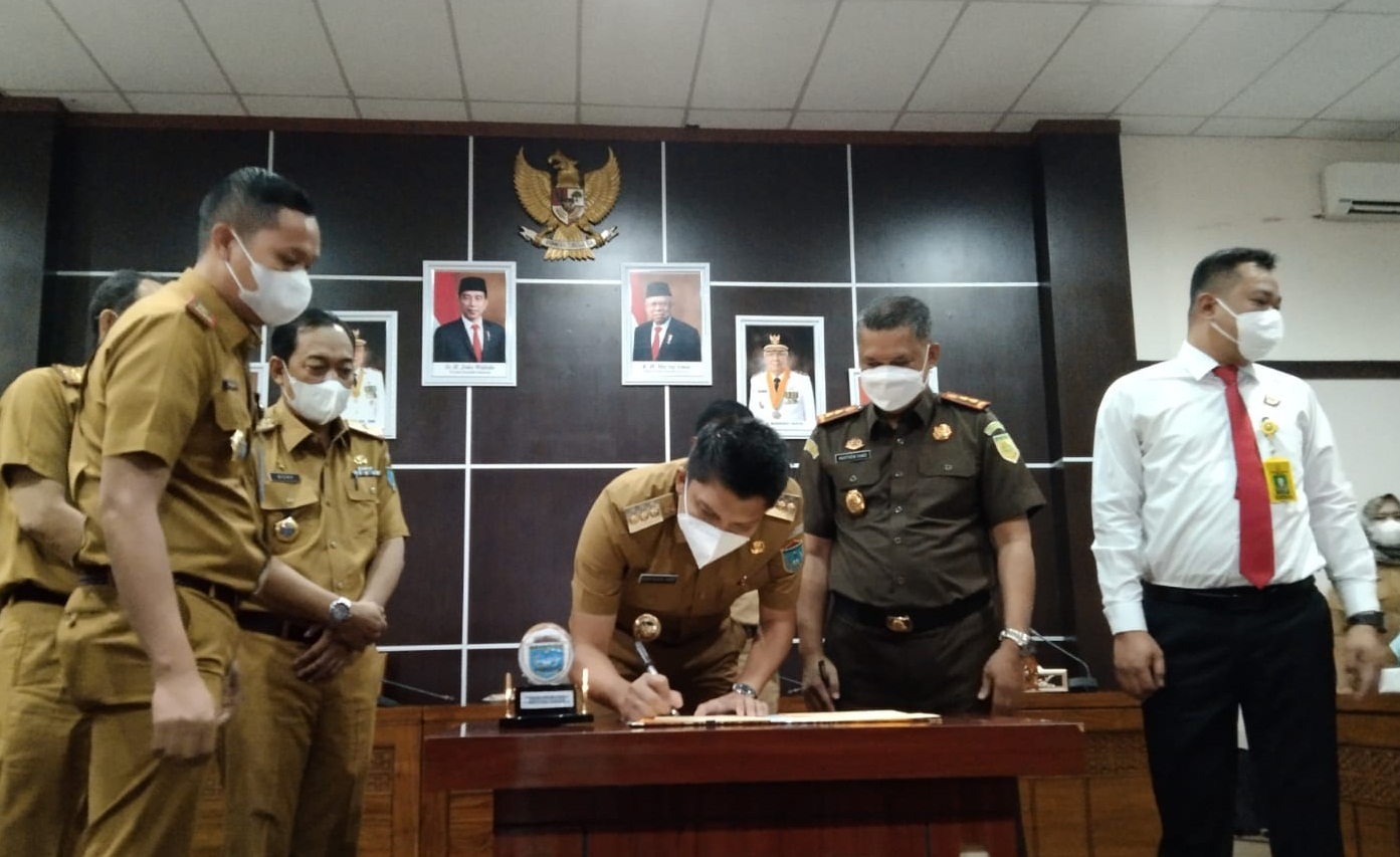 Selamatkan Aset dan Dongkrak PAD, Pemkab Ogan Ilir Gandeng Kejari