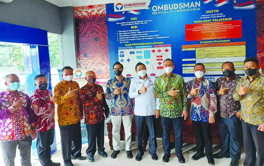 Raih Skor 76,3 Standar Pelayanan Ombudsman