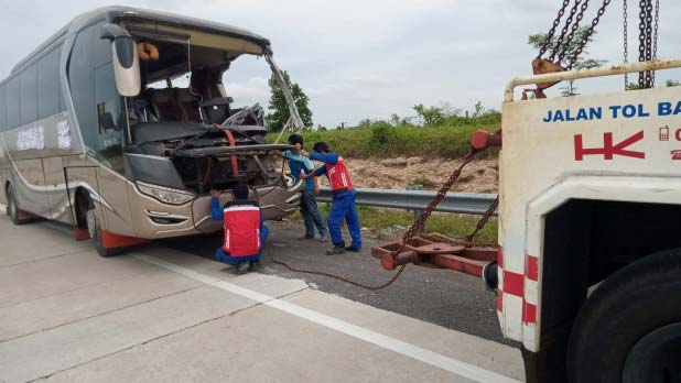 Manajemen Bus SAN Tanggung Jawab, Jenazah Arya Penumpang yang Tewas Dibawa ke Riau