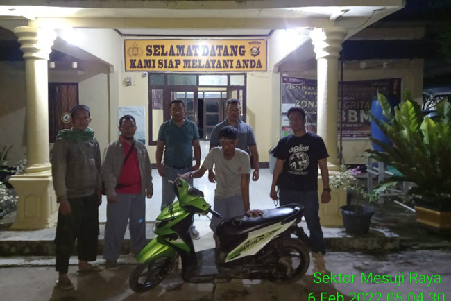 Gelapkan Motor, Ismit Ditangkap