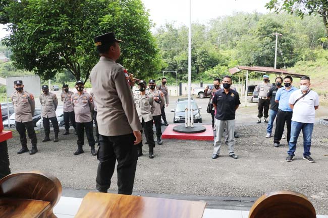 Pantau Polsek dan Kesiapan Personel, Ini Pesan AKBP Eko Sumaryanto