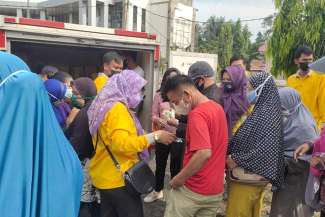 Atasi Kelangkaan Migor, Gelar Operasi Pasar