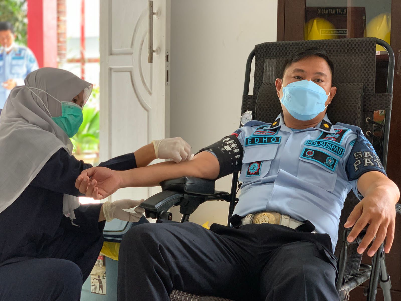 Sambut Hari Bhakti Pemasyarakatan ke-58, Gelar Donor Darah