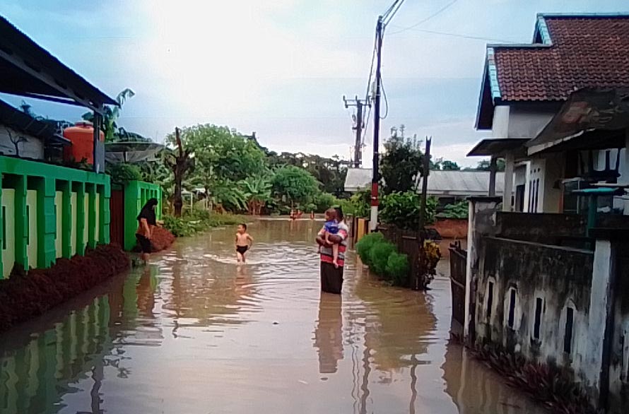 Sembilan Kelurahan-Desa di Kota Prabumulih Terendam