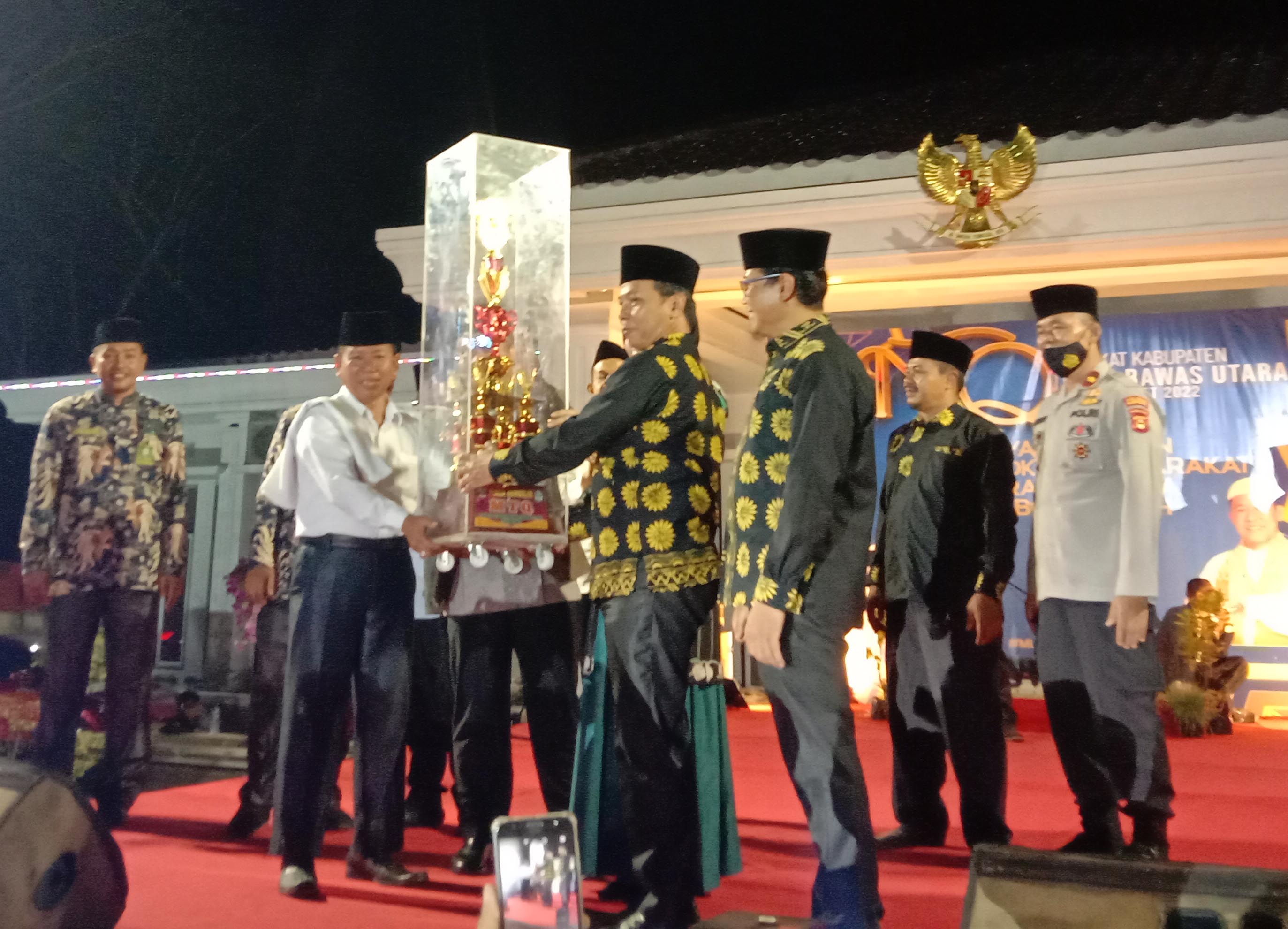 Kafilah Karang Dapo Juara MTQ Kabupaten Muratara