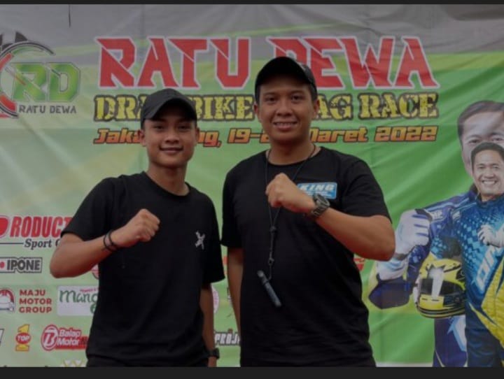 Pembalap Ogan Ilir Raih Juara 3 Dragrace Ratu Dewa Cup