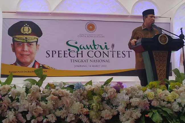 Kepala BNPT Dukung Santri Promosikan Wajah Islam yang Damai