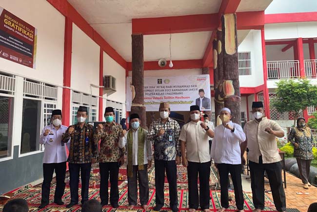Kemenkumham Sumsel: Ust. Solihin Hasibuan Motivasi Anak Didik di LPKA Palembang
