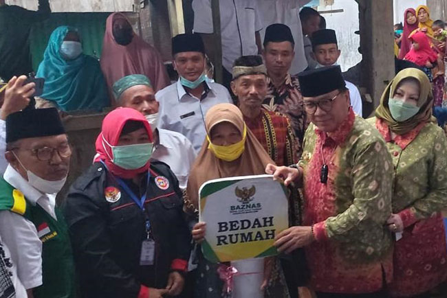 52 Rumah Warga Dibedah Lewat Program Baznas