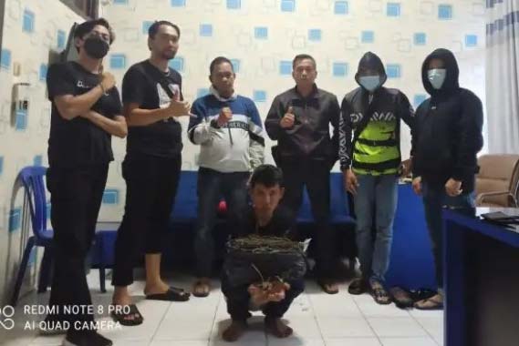 Melintas di Rambang Kapak Tengah, Ariko Bawa 600 Gram Ganja