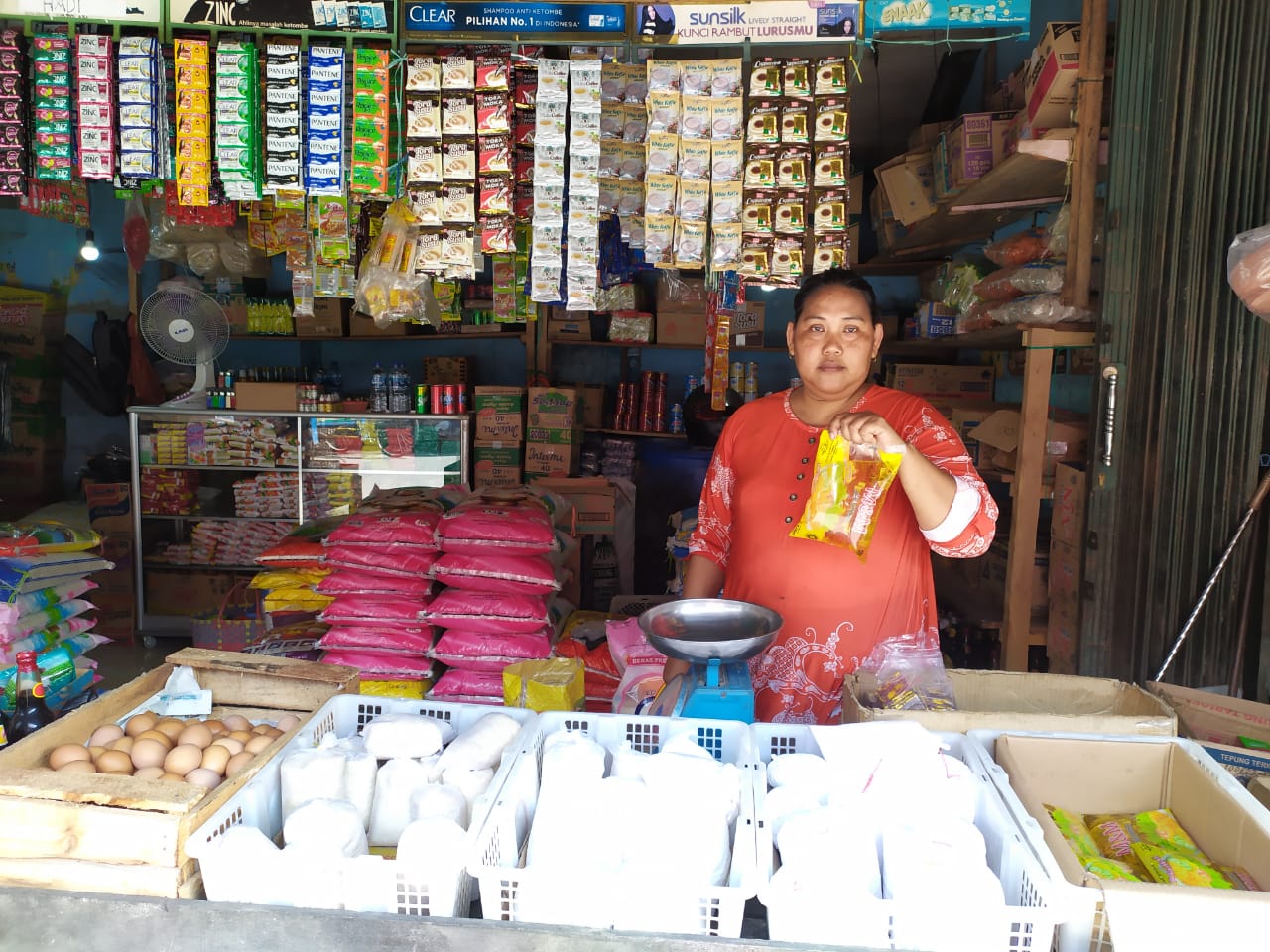 Migor Curah Kosong di Pasar Tradisional Kayuagung