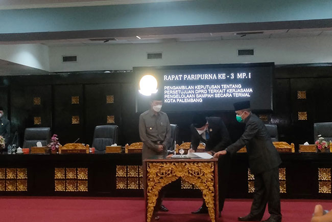 Enam Fraksi DPRD Palembang Setujui Pengelolaan Sampah Secara Termal